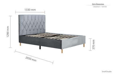 Loxley Fabric Bed